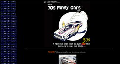 Desktop Screenshot of 70sfunnycars.com